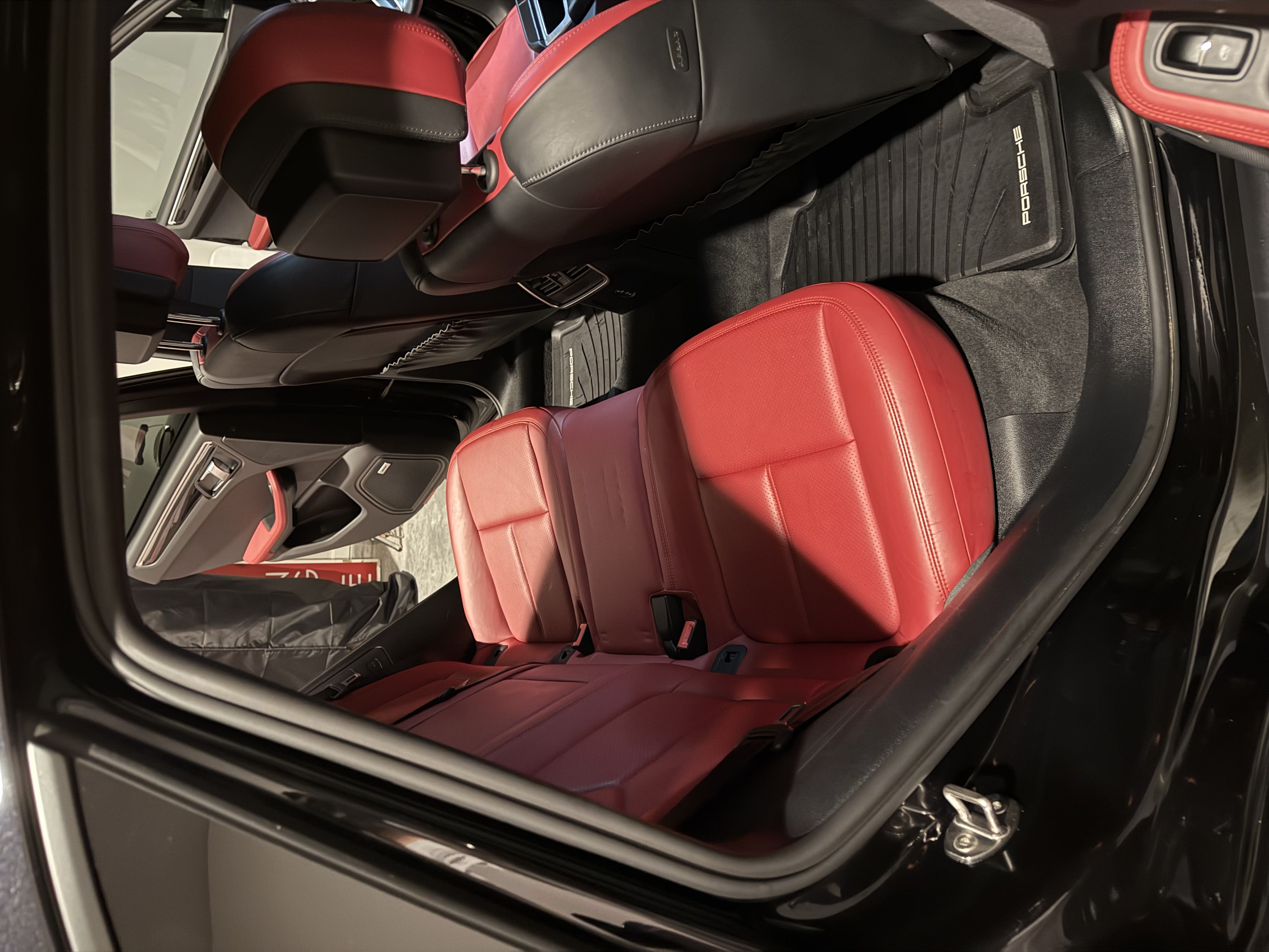 Porsche Cayenne interior detailing - Leather conditioning Atlanta